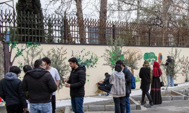 رویداد «روز درختکاری دانشکده هنر» برگزار شد