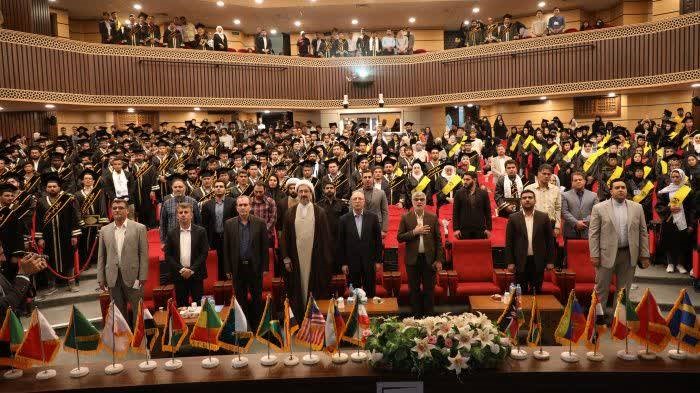 Graduation ceremony of international students of Iranian universities was held in Qom University