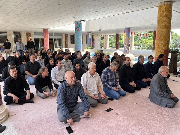 برگزاری مراسم عزاداری شهادت ابا عبدالله الحسین (ع) در دانشکده کشاورزی